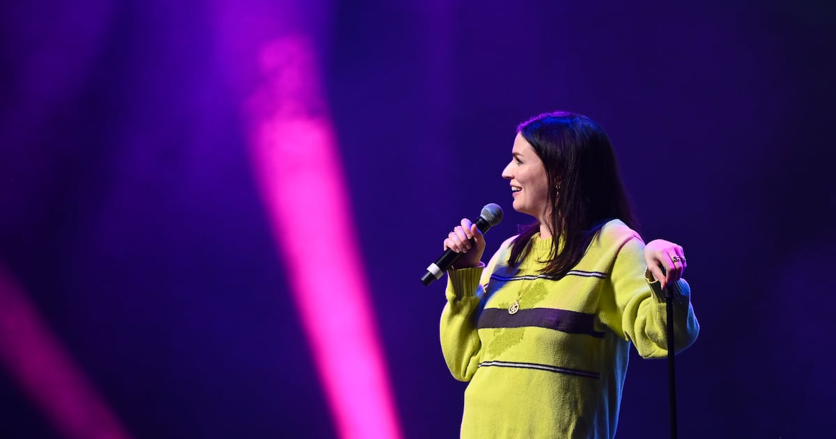 The comedian radiates charm and joy in upbeat show – The Irish Times