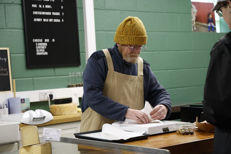 The Hidden Corner cheese shop in Carrick-on-Shannon. Photograph: Nick Bradshaw