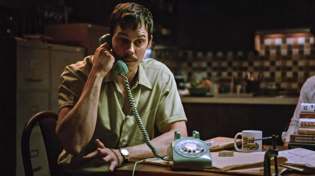 DEAD MAN'S WIRE, Bill Skarsgard, 2025. © Row K Entertainment / Courtesy Everett Collection