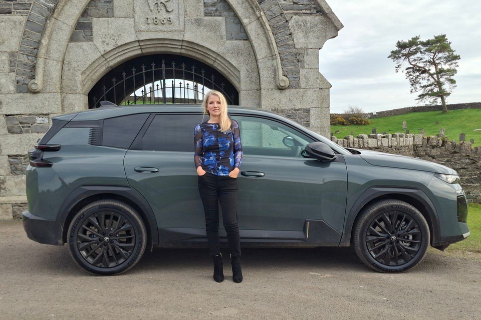 Geraldine Herbert test drives the Citroën C5 Aircross ë‑MAX. Photo: Paul Herbert Kane 