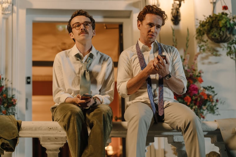 Leonard and Hungry Paul: Alex Lawther as Leonard and Laurie Kynaston as Hungry Paul. Photograph: BBC