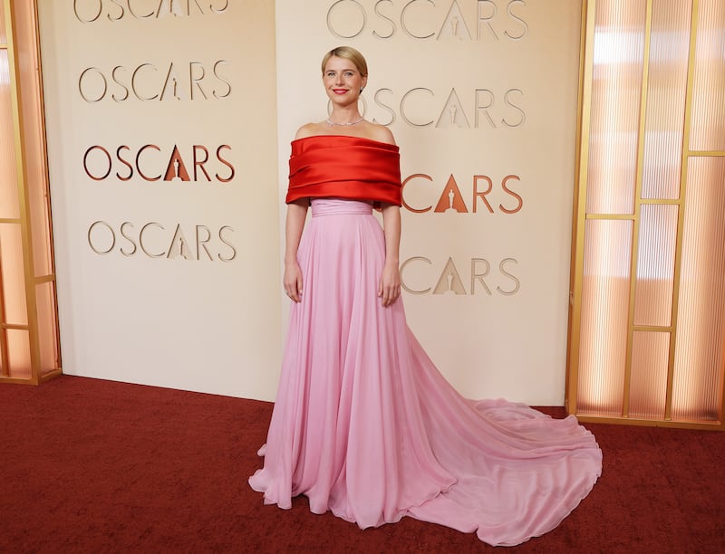 The woman of the moment, Jessie Buckley. Photograph: Mike Coppola/Getty Images