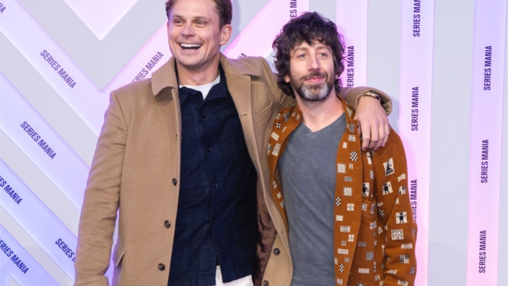 Billy Magnussen and Simon Helberg Talk 'The Audacity' at Series Mania