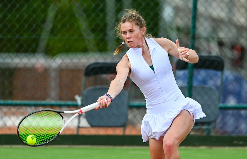 Sarah Hawkshaw of Ireland won a Trinity SPorts Scholarship. Photograph: Tyler Miller/Sportsfile