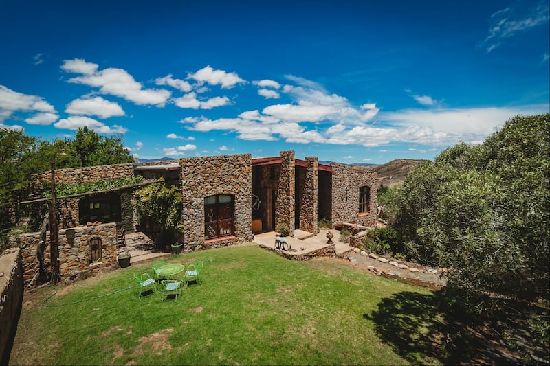 Stone built house in Western Cape