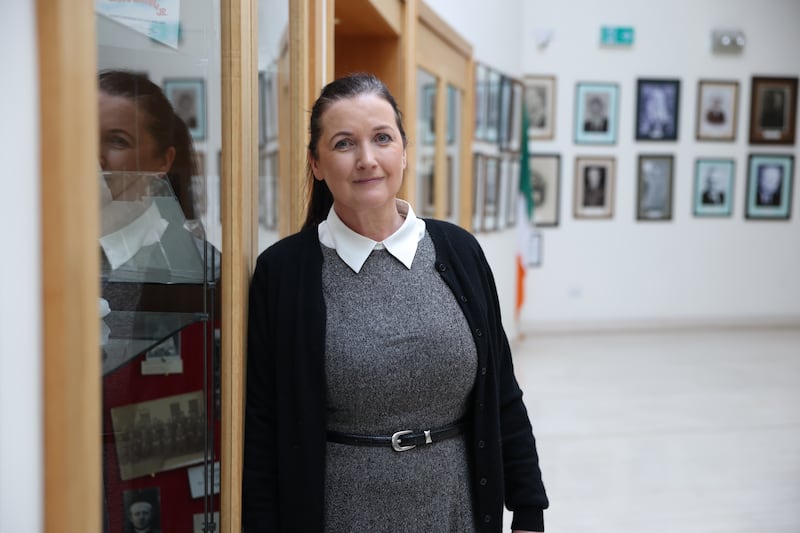 Aine Corcoran, director of admissions at Clongowes Wood College.  Photograph: Enda O'Dowd