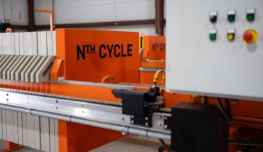 A machine processes nickel at an Nth Cycle facility.