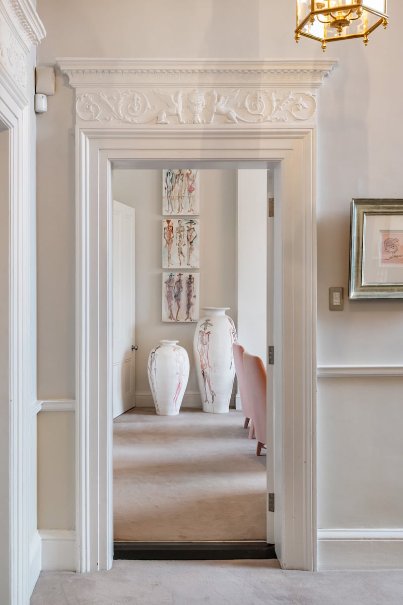 Reception room entrance