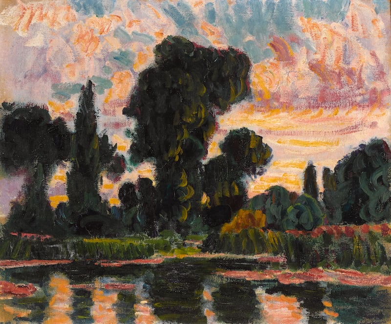 Roderic O’Conor’s Le Loing at Sundown (€150,000-€200,000) is the top lot in Whyte’s auction on March 9th