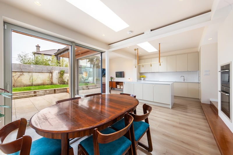 Kitchen and dining area