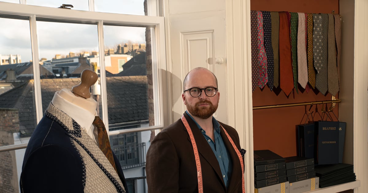 ‘During Covid we made a few suits and built up five-star reviews. It’s been non-stop since’ – The Irish Times