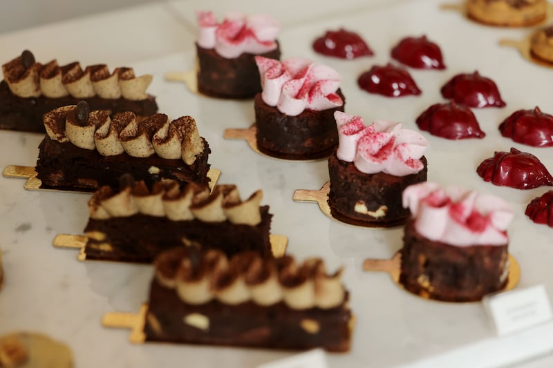 Patisserie delights can be found in Temptation chocolate's cafe at Heritage House. Photograph: Alan Betson