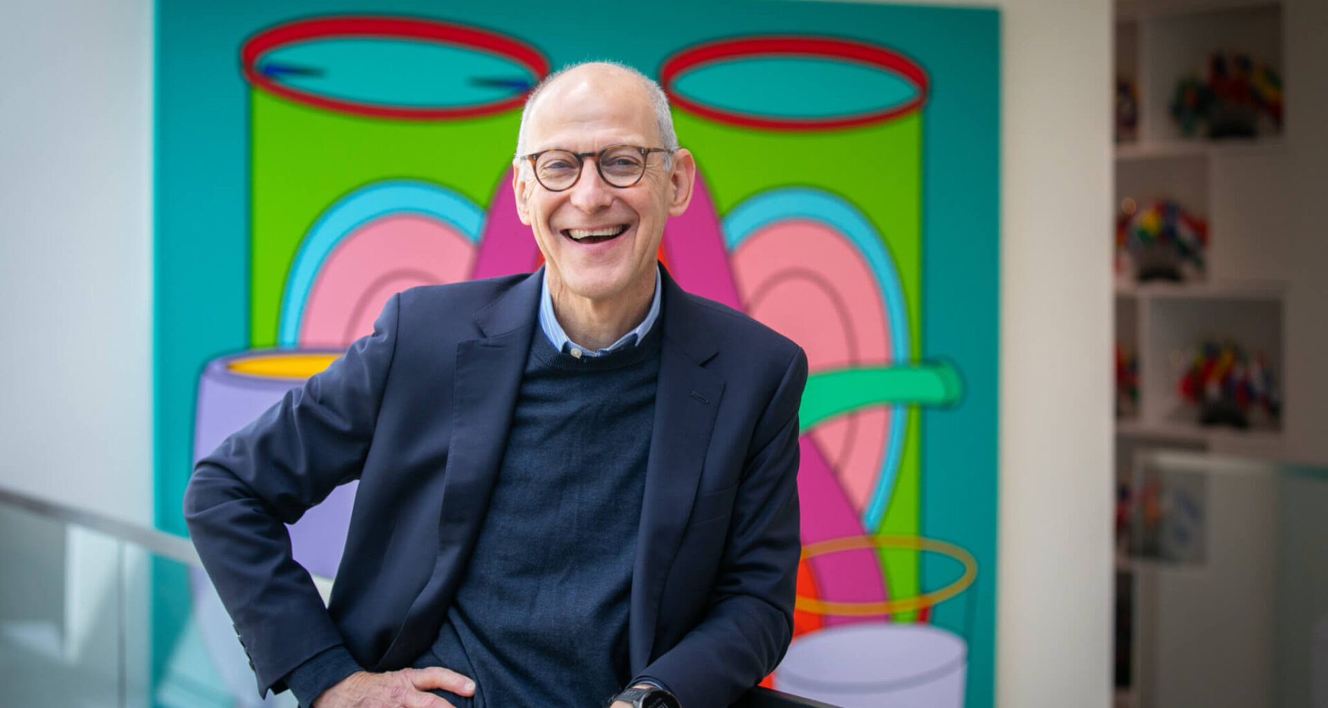 Headshot of Dr. Ezekiel Emanuel wearing a suit and smiling at the camera.