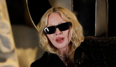 Madonna & Julia Garner Re-Create 'Like a Virgin' Video in Venice Canals