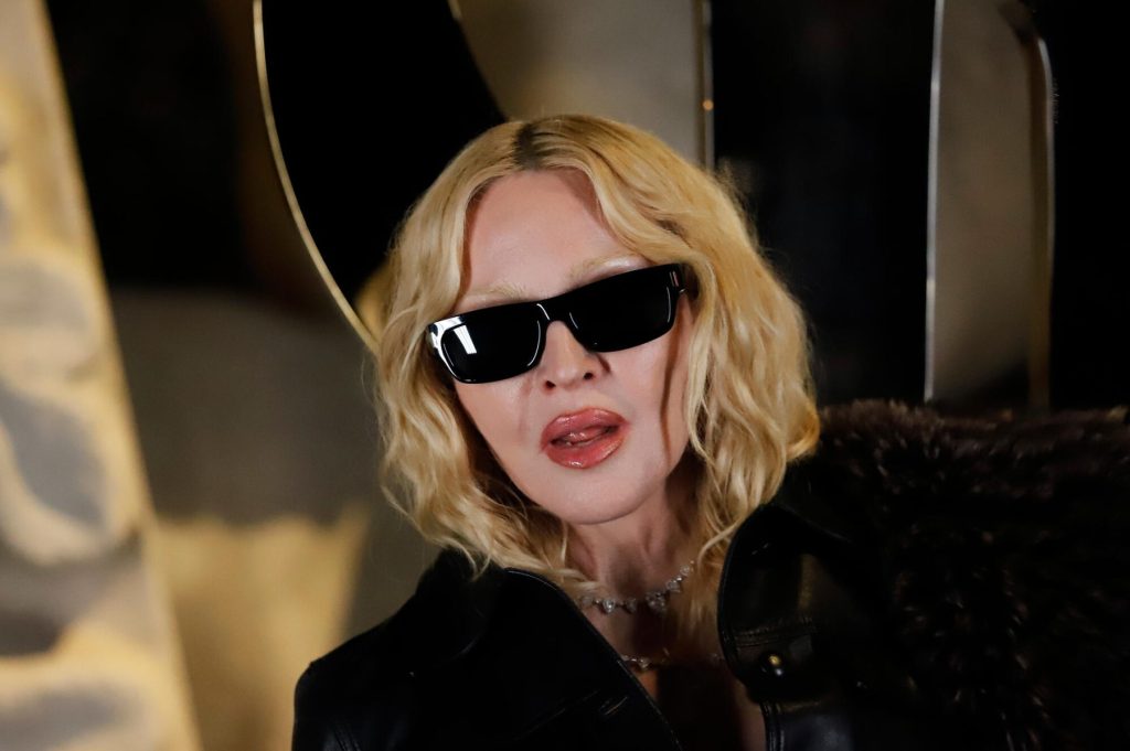 Madonna & Julia Garner Re-Create 'Like a Virgin' Video in Venice Canals