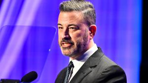 Jimmy Kimmel at The Saban Community Clinic's 49TH Annual Gala held at The Beverly Wilshire on November 03, 2025 in Los Angeles, California.