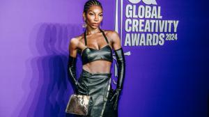 Michaela Coel at the 2nd Annual GQ Global Creativity Awards held at WSA on April 11, 2024 in New York City.
