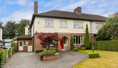 Four-bedroom home on the sunny side of Donnybrook’s Nutley Road – The Irish Times