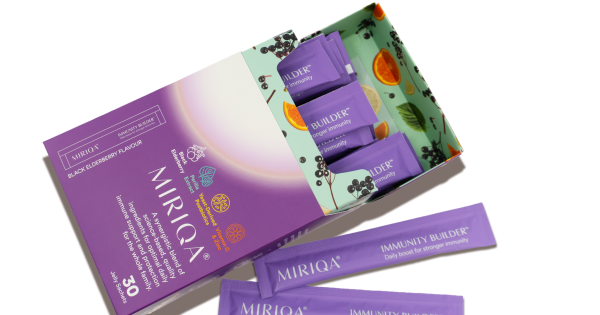 Singapore’s MIRIQA expands into immunity category, targets modern family wellness