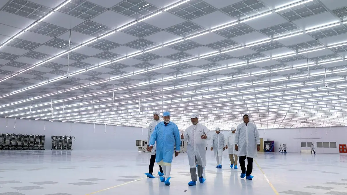 Micron opens world’s largest semiconductor clean room in Gujarat; 1st shipment rolls out for Dell