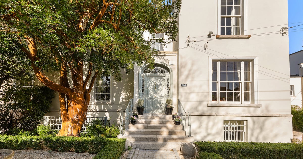 Regency-style home perfect for hosting family and friends in Monkstown – The Irish Times