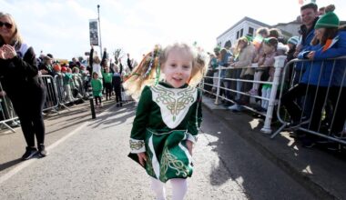 Fine weather and downpours at parades around Ireland – The Irish Times