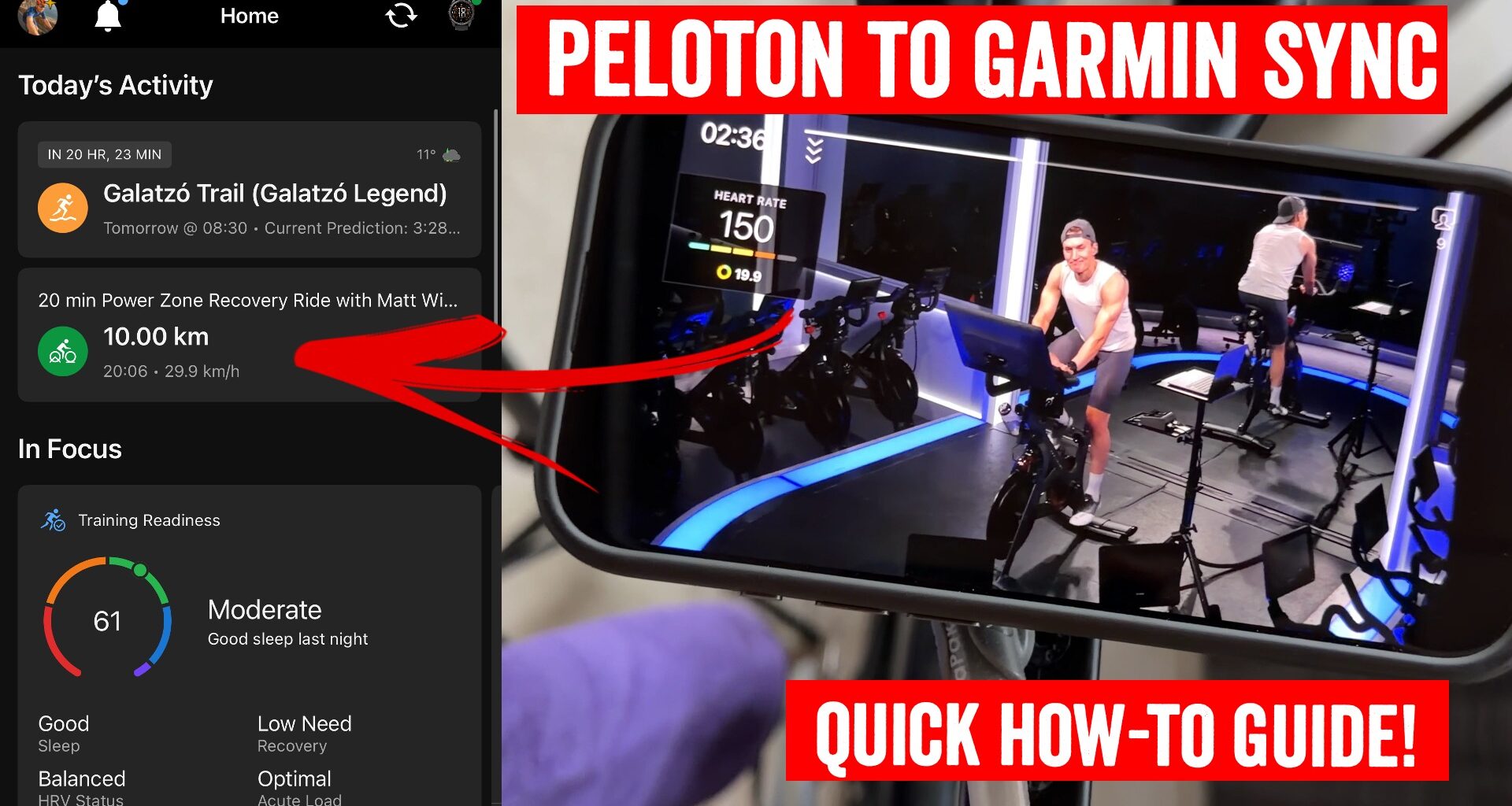New Peloton to Garmin Workout Sync Now Live! (How to Guide)