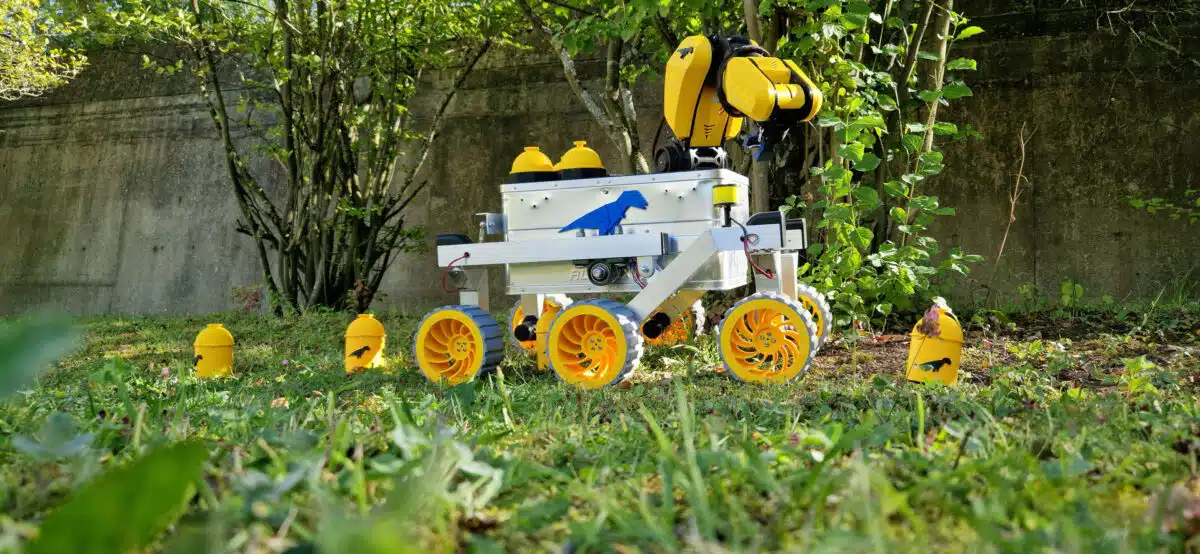 Prototype Rover Equipped With Seismic Sensors Designed To Scan The Ground For Hidden Subsurface Structures.