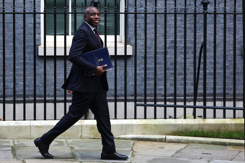UK deputy prime minister pictured previously at 10 Downing Street in London. Photograph: Peter Nicholls/Getty Images