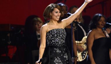 Watch RAYE play 'Where Is My Husband!' and new song 'Nightingale Lane' at BRITs 2026