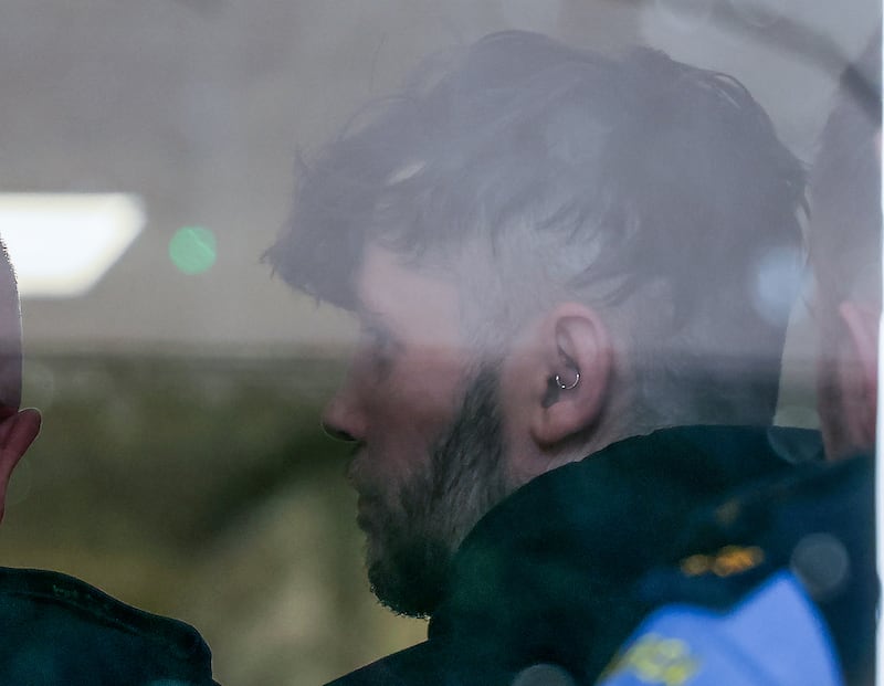 Darren Gorman from Portlaoise at the Portlaoise District Court on Thursday. Photograph: Colin Keegan/Collins