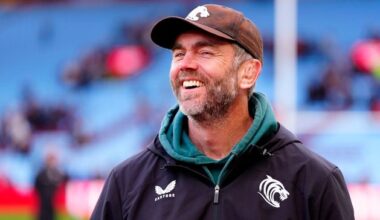 Leicester’s Geoff Parling boots TNT Sports off pitch and swears at host Craig Doyle