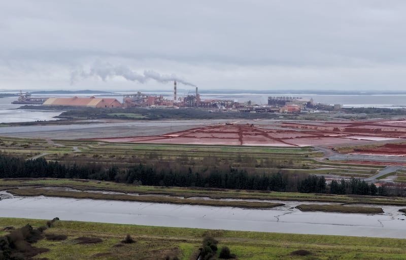 The Aughinish Plant in Co Limerick is located close to the Shannon Estuary towns of Foynes and Askeaton and is owned by Rusal, a Russian company founded by oligarch Oleg Deripaska. Photograph: Alan Betson