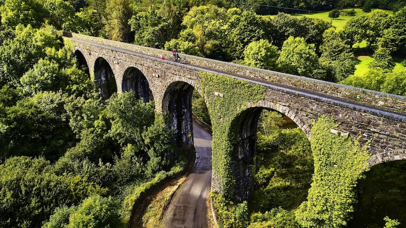 Kilmacthomas viaduct on the Waterford Greenway.