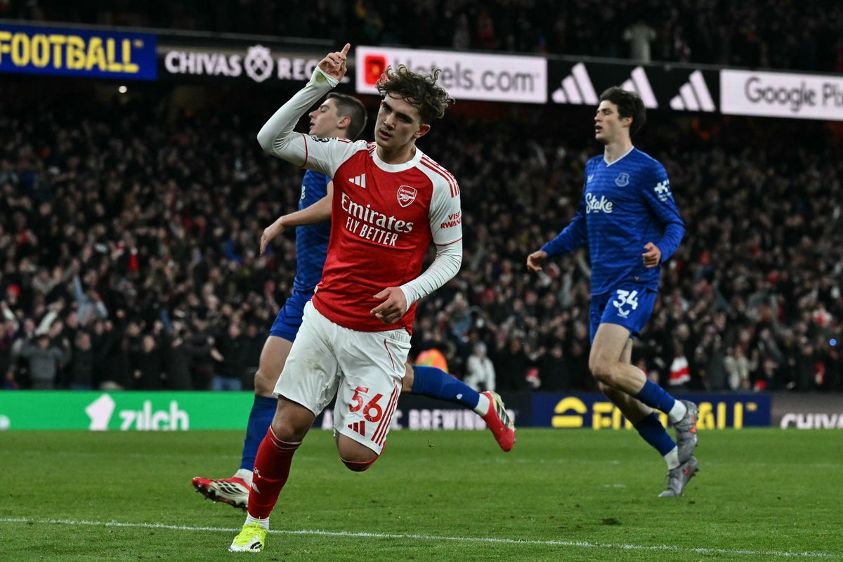 Arsenal vs Everton LIVE: Result and final scores from Premier League after Max Downman goal
