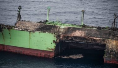 Abandoned Russian tanker could explode in Mediterranean at any time and cause ‘ecological disaster’, says EU