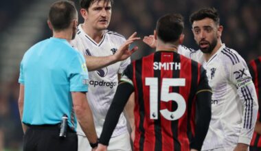 Bournemouth v Manchester United LIVE: Final score and latest updates from Premier League game