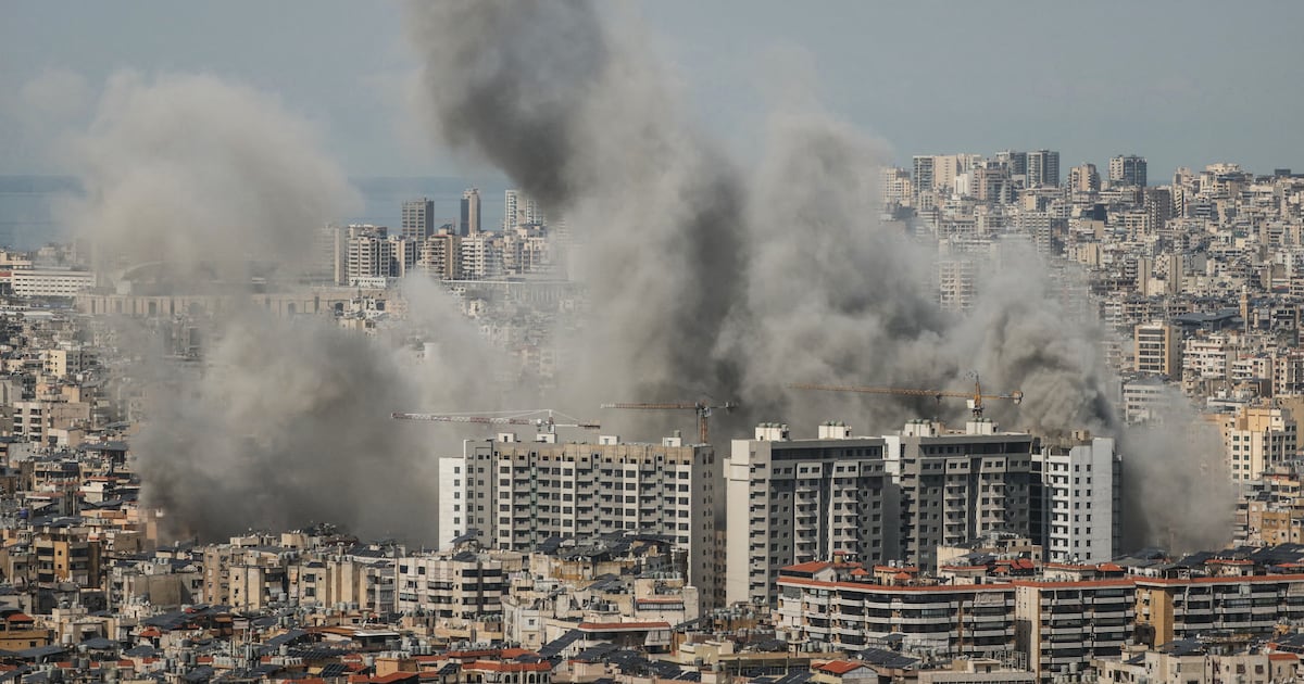 US says it struck Iranian drone carrier at sea; Israel launches intense strikes on Beirut and Tehran – The Irish Times