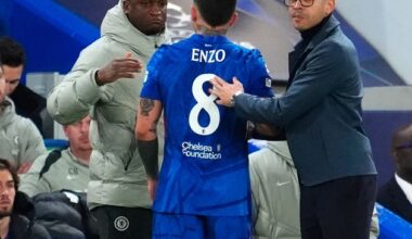 Enzo Fernandez hints at Chelsea departure after PSG humiliation as Liam Rosenior tries to put a brave face on it