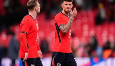 Ben White booed, scores and concedes penalty as England held by Uruguay