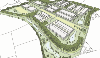 Plan for former RAF Elsham Wolds airfield site redevelopment