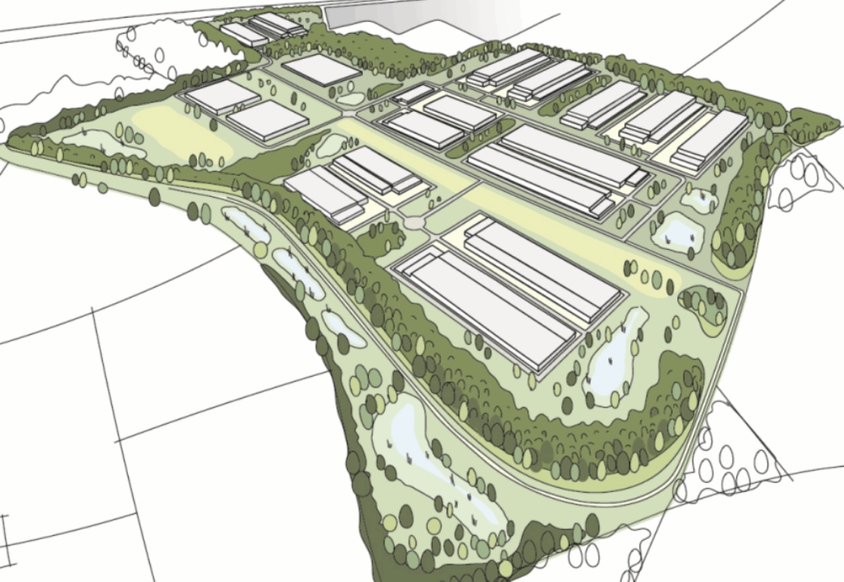Plan for former RAF Elsham Wolds airfield site redevelopment