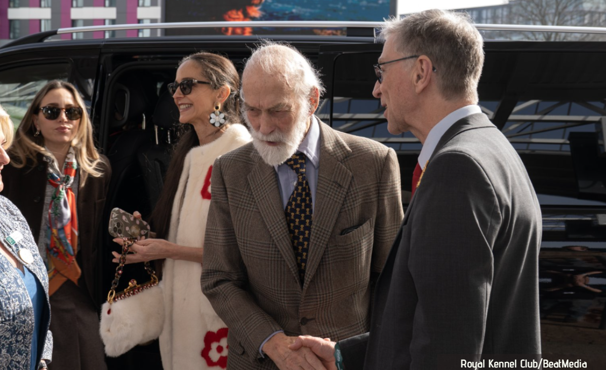 Prince Michael of Kent attends Crufts as wife Princess Michael ‘bedridden after stroke’