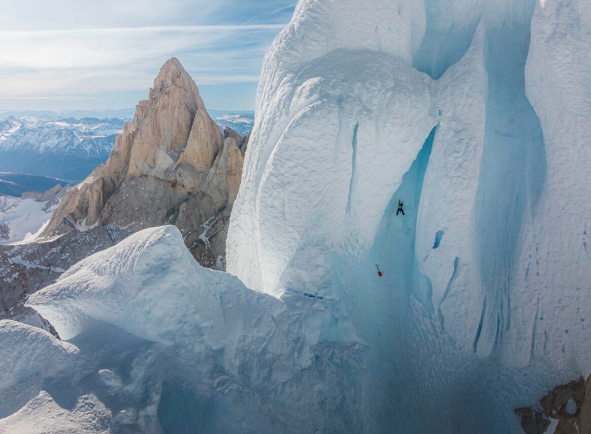 Colin Haley soloing Cerro Torre,