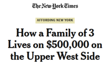 What's Middle Class in New York City?