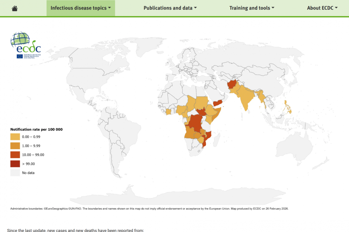 Global Cholera Surge Persists into March 2026 As Vaccine Availability Rebounds — Vax-Before-Travel