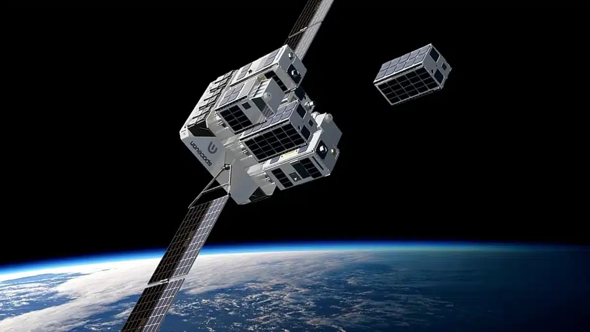 Small Satellites Orbiting Earth.