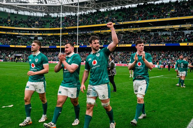 Caelan Doris hails ‘special’ Triple Crown and says Ireland can take confidence from strong finish to Six Nations