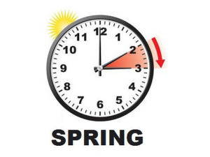 Spring Forward This Weekend – WRBI Radio