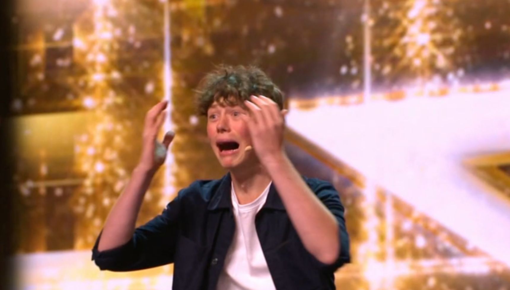 Rafferty on BGT audition golden buzzer